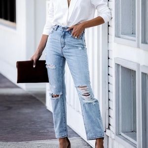 VICI Murray High Rise Distressed Jeans